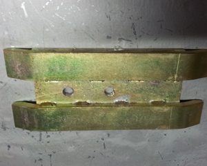 Chain guide set for hopper w/ motor